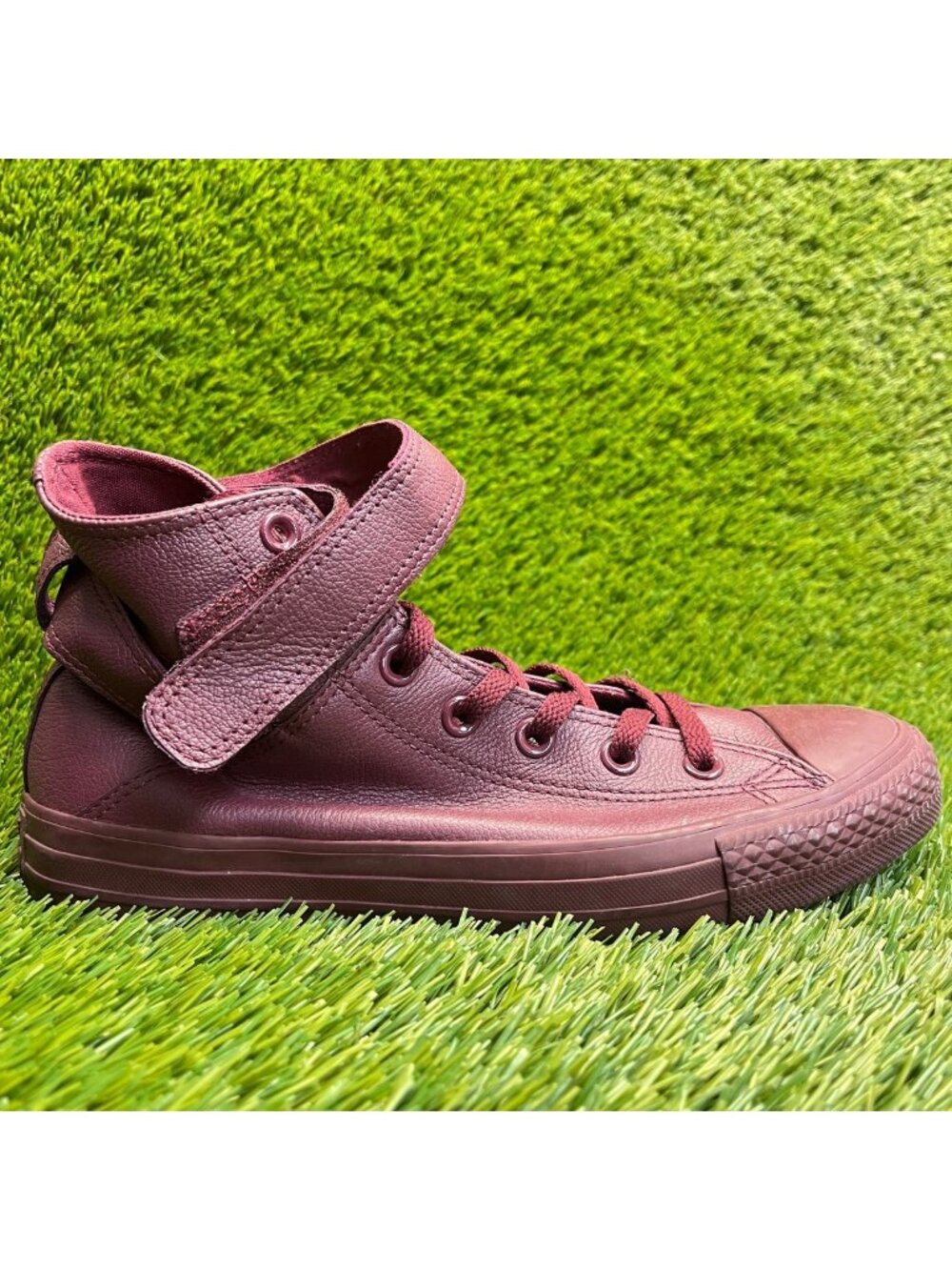 Converse Chuck Taylor All Star Brea Hi Womens Size 8 Maroon Shoes Sneakers
